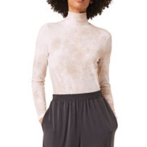 French Connection Zyne tie dye turtleneck top